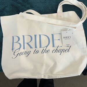 Bride Tote Bag - NEVER USED